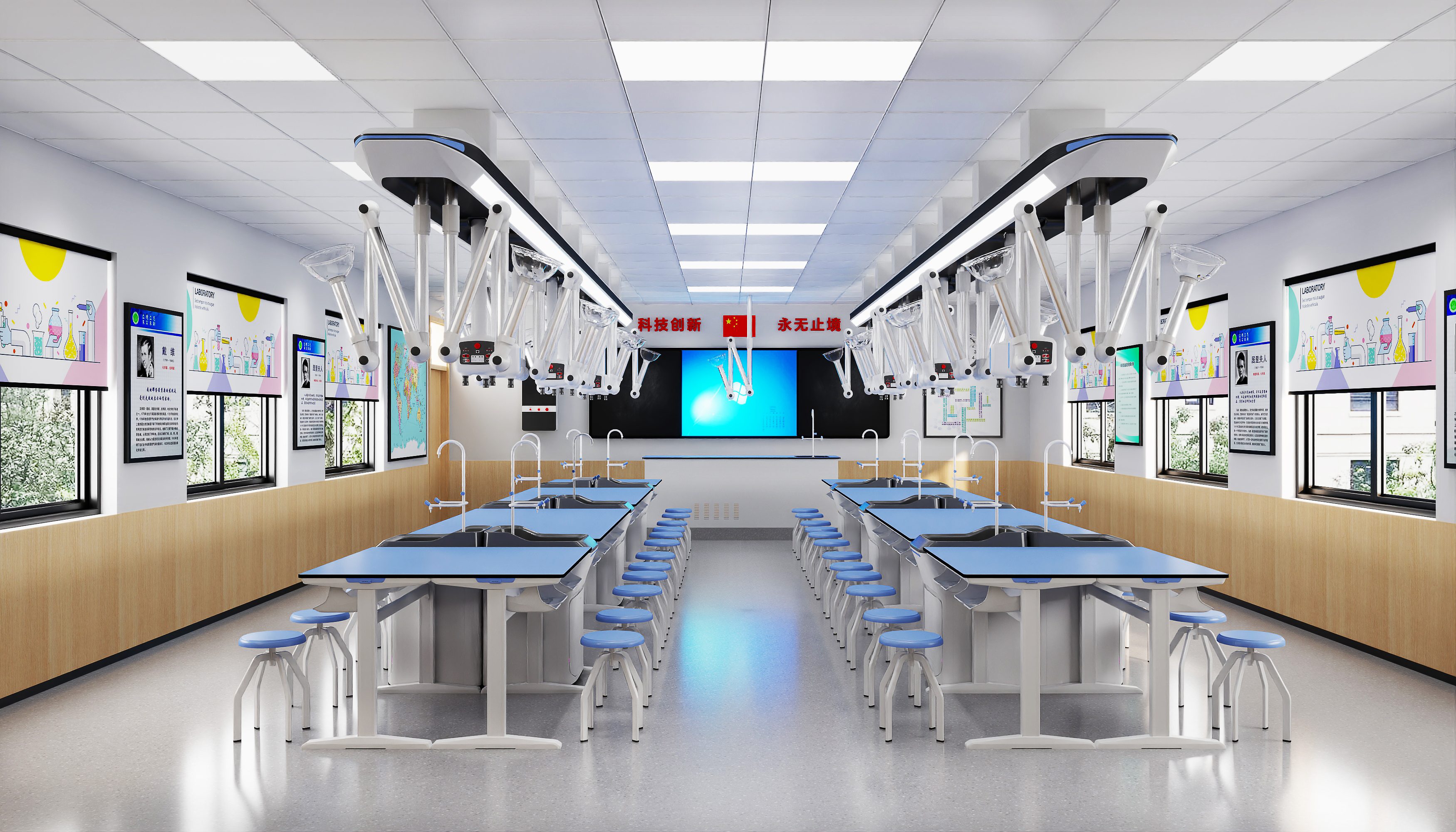 C款吊装化学探究实验室 C款吊装化学探究实验室